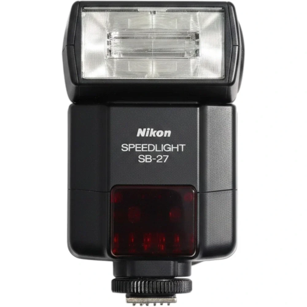 Nikon Speedlight SB-27 Autofocus Shoe Mount Flash Made in Japan Black
